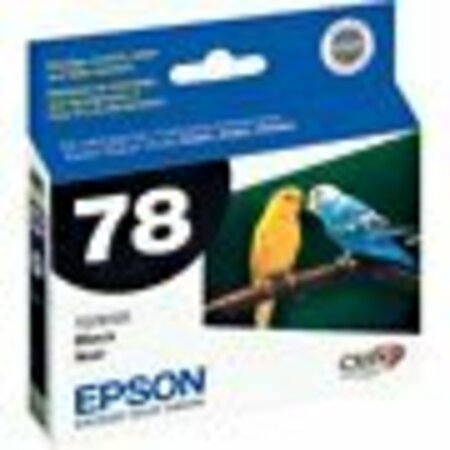 EPSON #78 Claria Hi-Definition Black Inkjet Cartridge 300 YLD T078120